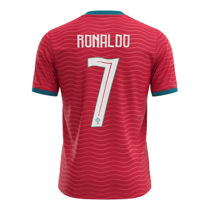 RONALDO #7 Portugália Hazai Világbajnoki Mez 2026 Piros