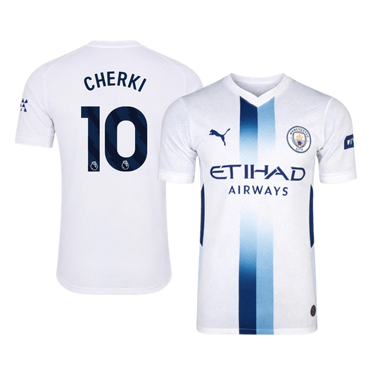 CHERKI #10 Manchester City Játékos Verzió Harmadik Mez 2026/27 Fehér