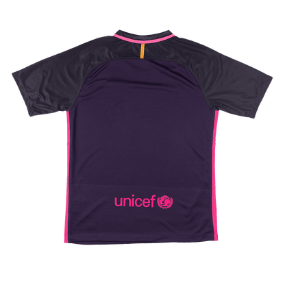 Barcelona Idegenbeli Retro Futball Mez 2016/17 Lila