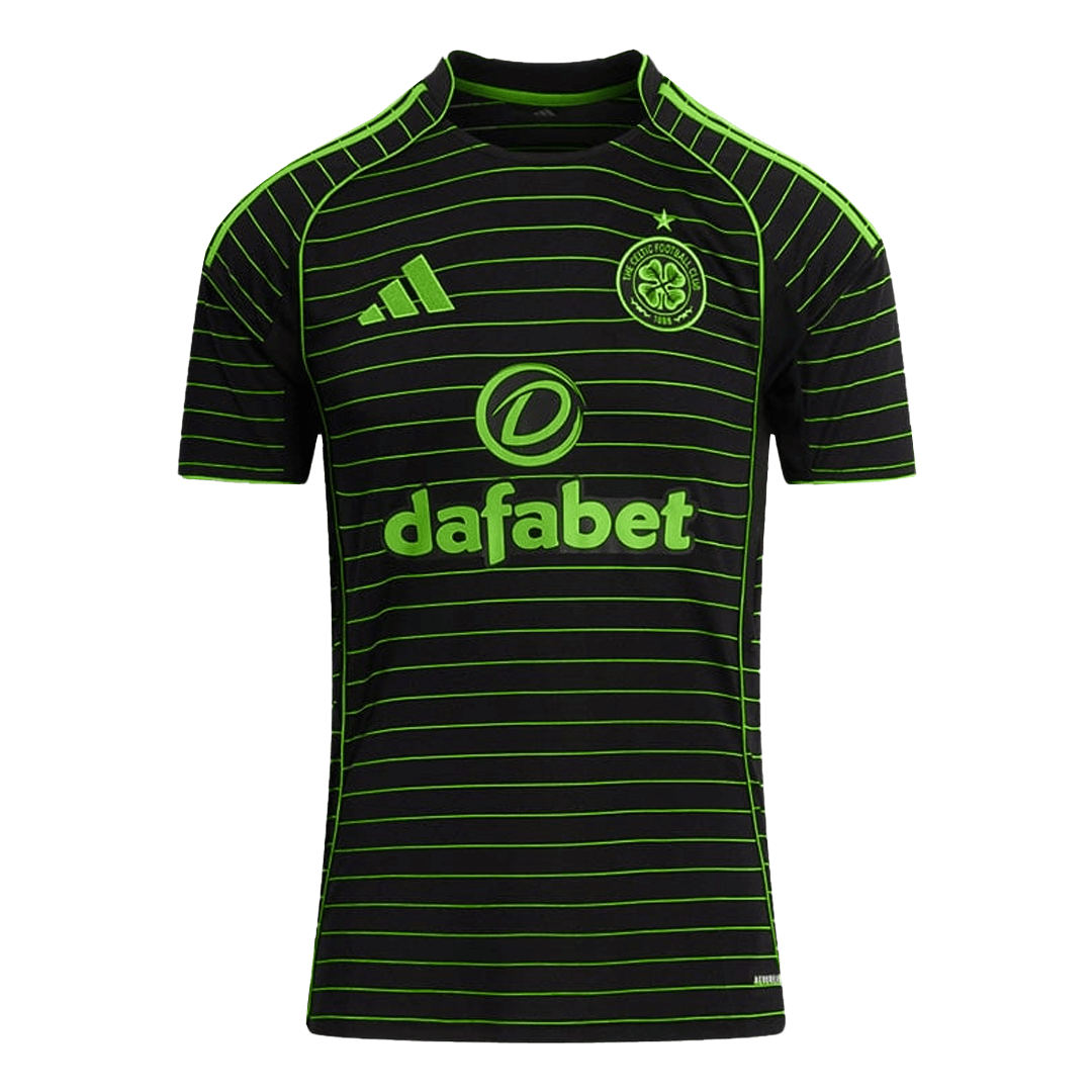 Celtic Idegen 2025/26 Fekete futball mez