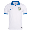 Brazília Idegenbeli Retro Futball Mez 2019 Fehér