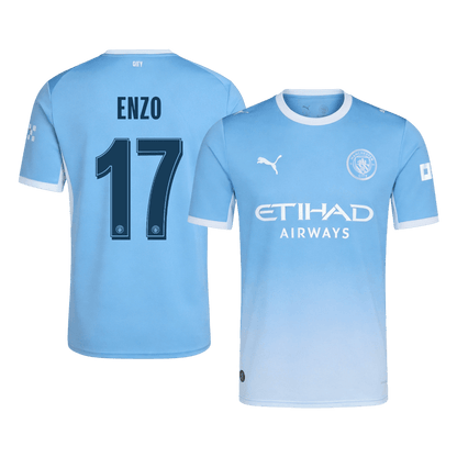 ENZO #17 Manchester City Hazai Mez 2026/27 Kék