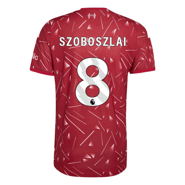 SZOBOSZLAI #8 Liverpool Játékos Verzió Hazai Mez 2026/27 Piros