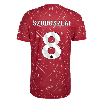 SZOBOSZLAI #8 Liverpool Játékos Verzió Hazai Mez 2026/27 Piros