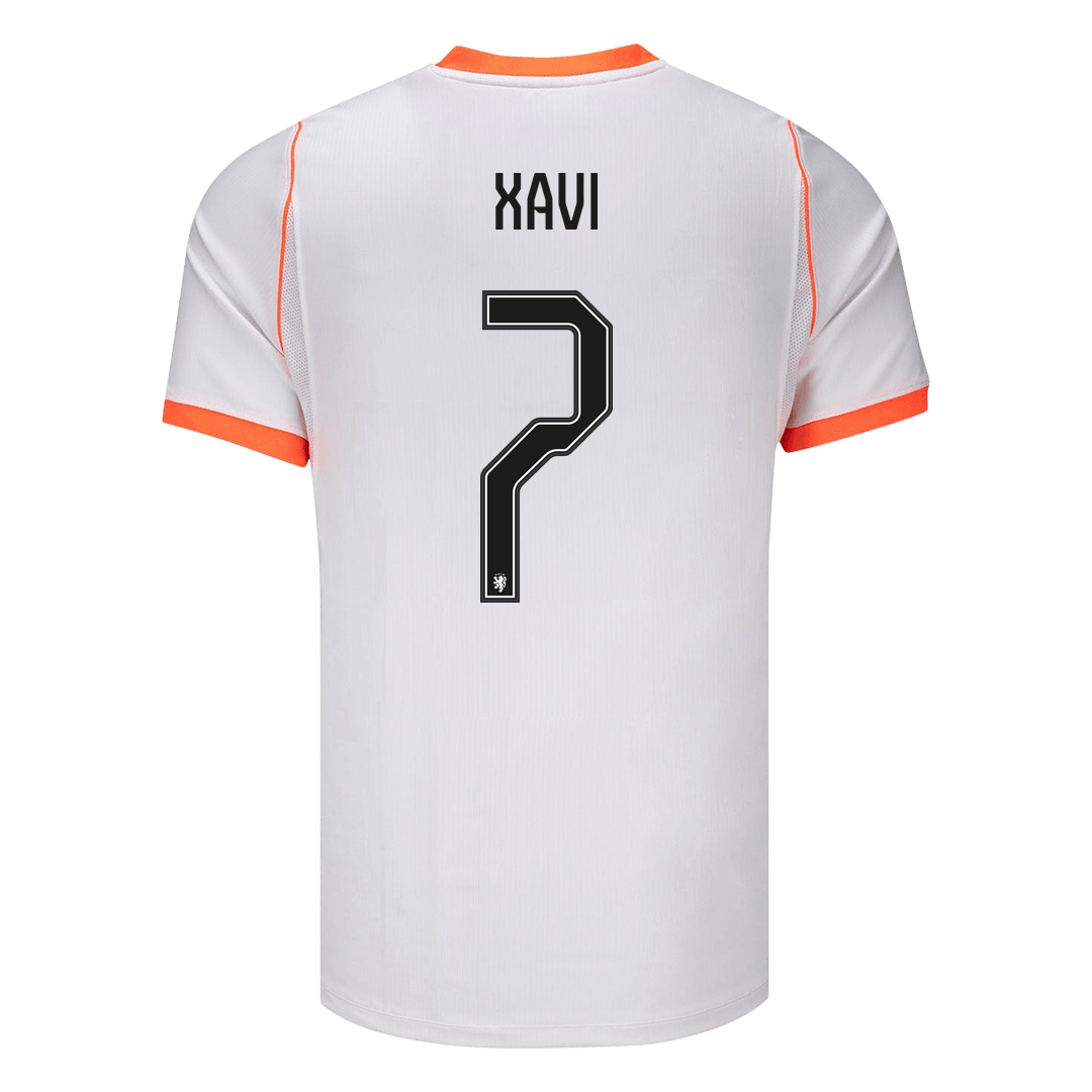 XAVI #7 Hollandia Idegenbeli Mez 2026 Fehér