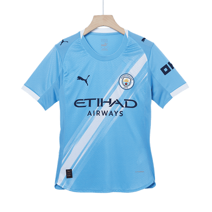 RODRIGO #16 Manchester City Játékos Otthon Mez 2025/26 Kék