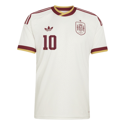 OLMO #10 Spanyolország Idegenbeli Mez 2026 Fehér