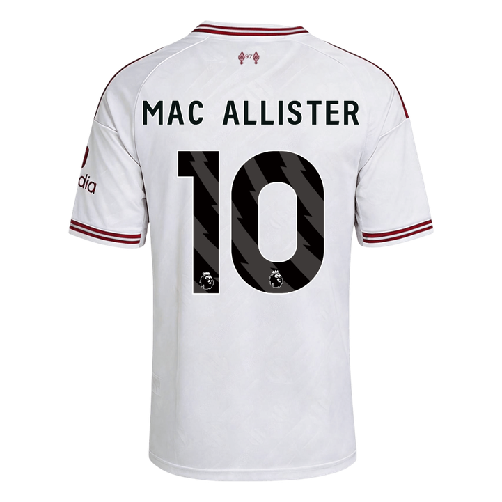 MAC ALLISTER #10 Liverpool Idegenbeli Mez 2026/27 Fehér