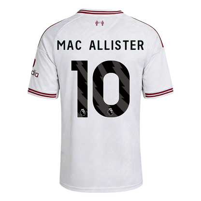MAC ALLISTER #10 Liverpool Idegenbeli Mez 2026/27 Fehér