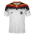 Németország Hazai Retro Futball Mez 1994 Fehér