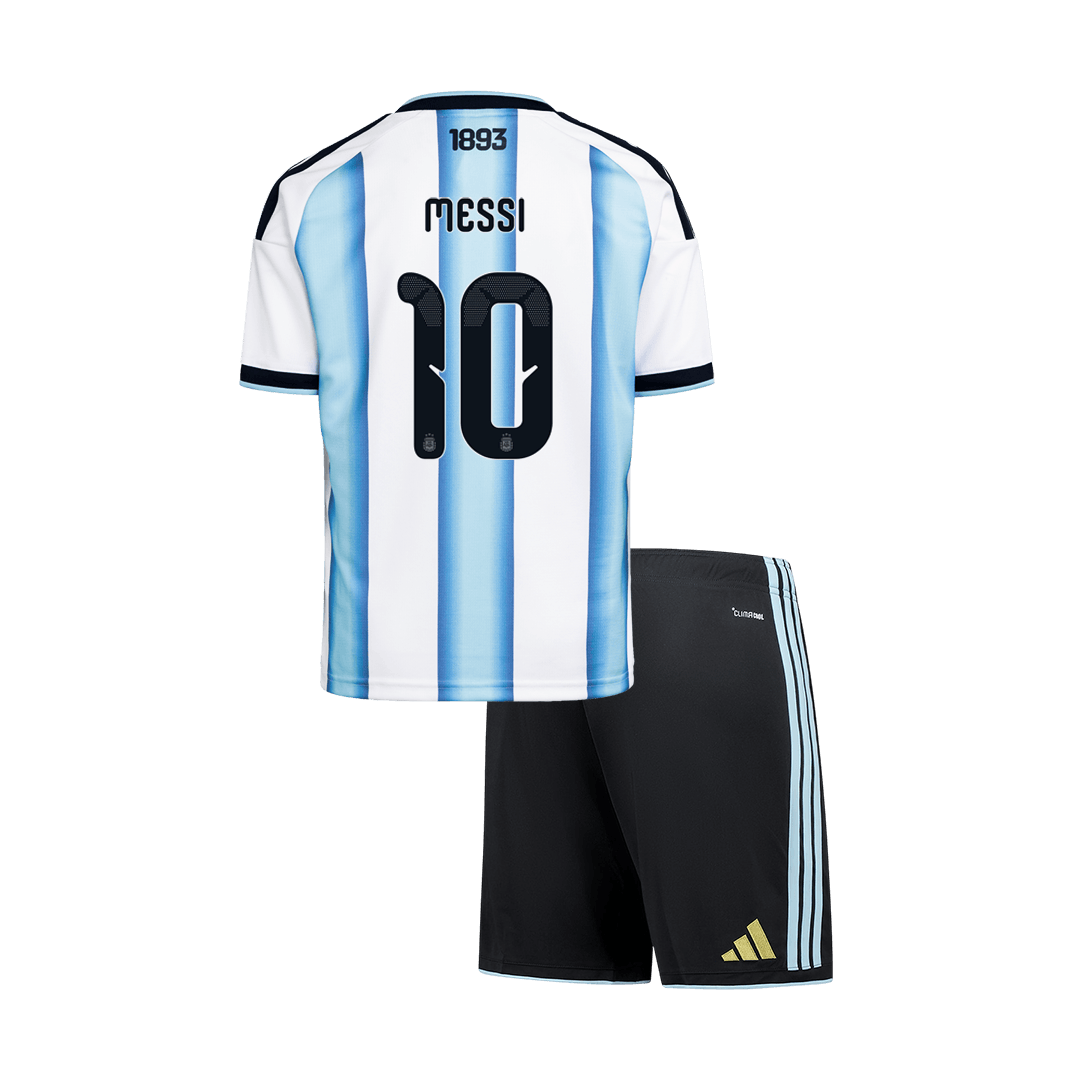 Argentína MESSI #10 Gyerek Hazai Világbajnokság Mez Készlet(Mez+Nadrág) 2026