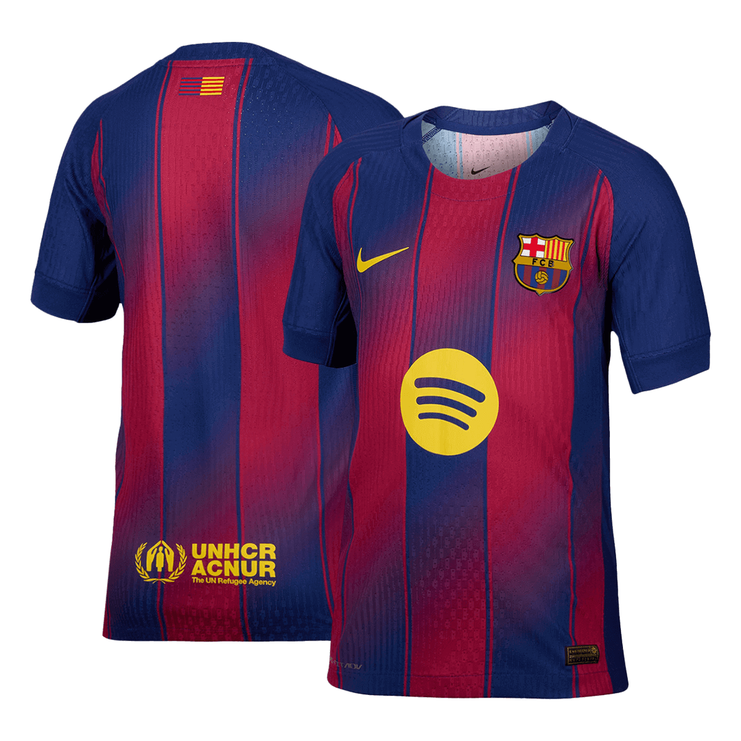 Játékos Barcelona Otthon Soccer Mez 2025/26 Piros&Kék