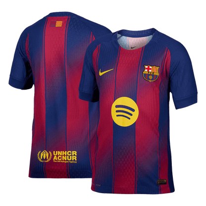 Játékos Barcelona Otthon Soccer Mez 2025/26 Piros&Kék