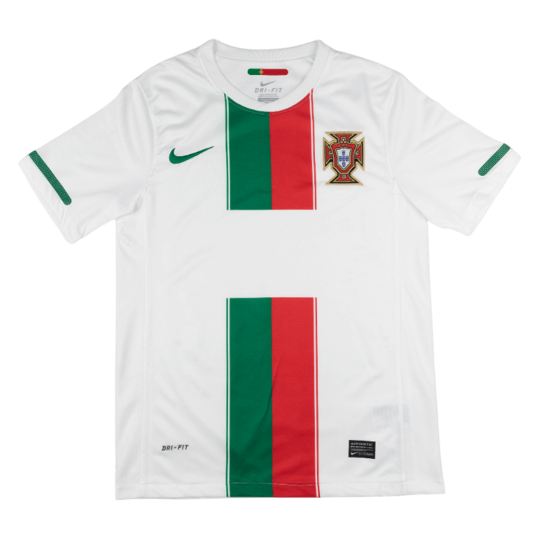 Portugal Idegenbeli Retro Futball Mez 2010 Fehér 2025/26