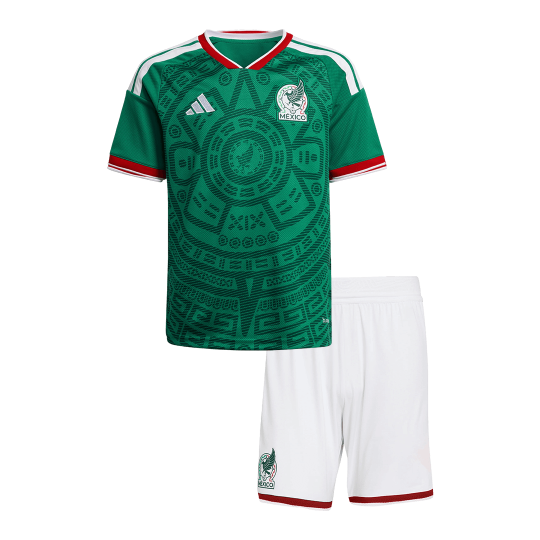 Mexico Gyerek Hazai Mez Készlet(Mez+Nadrág) 2025/26 Zöld