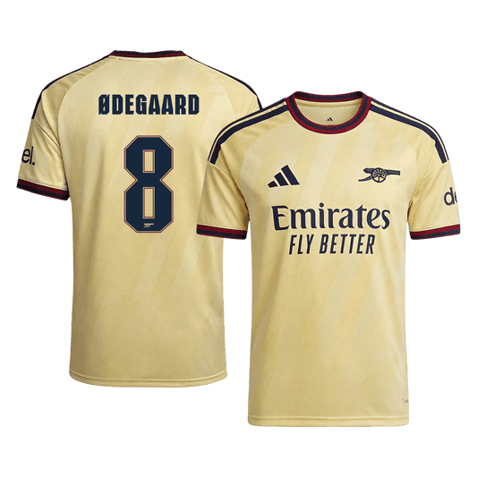 ØDEGAARD #8 Arsenal Játékos Verzió Harmadik Mez 2026/27 Sárga - UCL