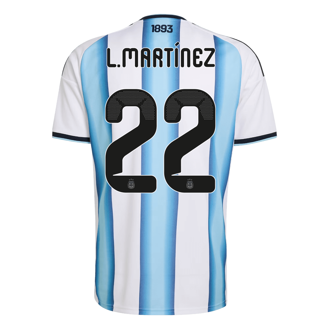 L.MARTÍNEZ #22 Argentína Hazai Világbajnoki Mez 2026