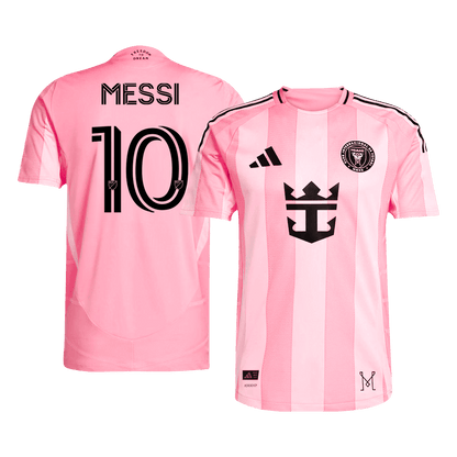 MESSI #10 Játékos Inter Miami CF Otthoni Soccer Mez 2025 Rózsaszín