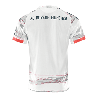 Játékos Bayern Munich Idegenbeli Soccer Mez 2025/26 Fehér
