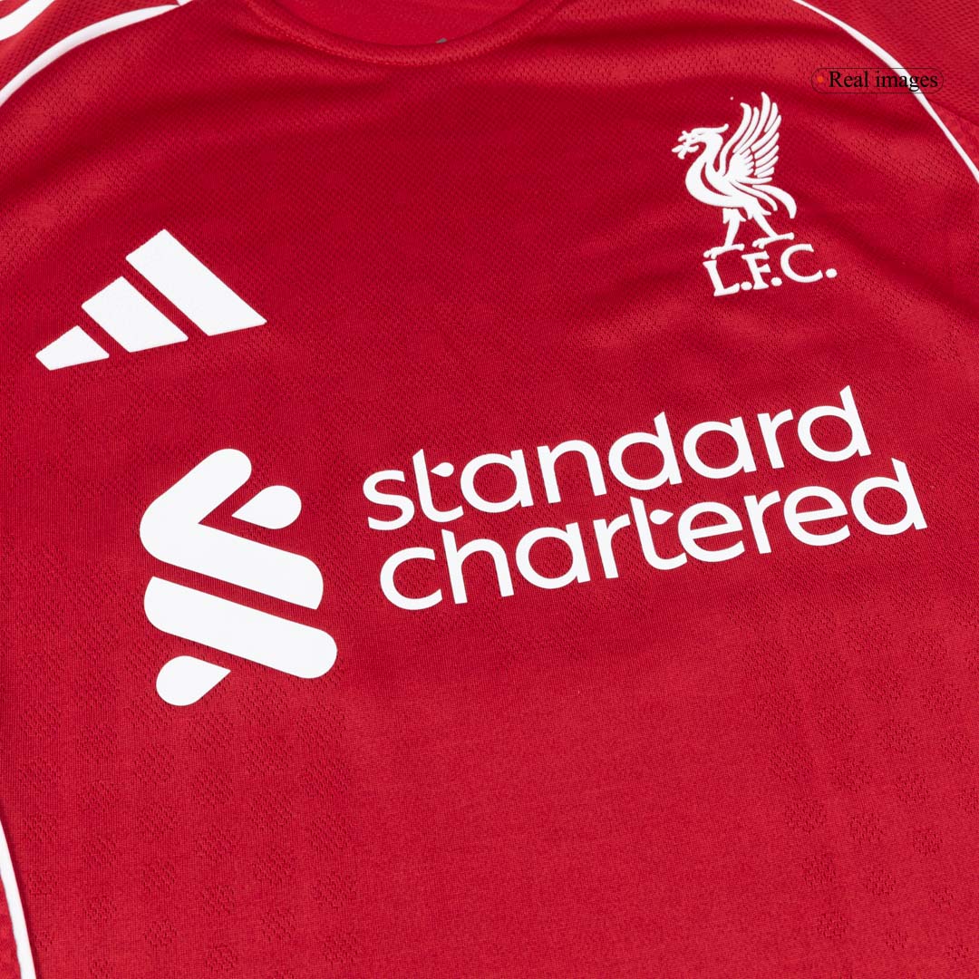 SZOBOSZLAI #8 Liverpool Játékos Otthon Mez 2025/26 Piros