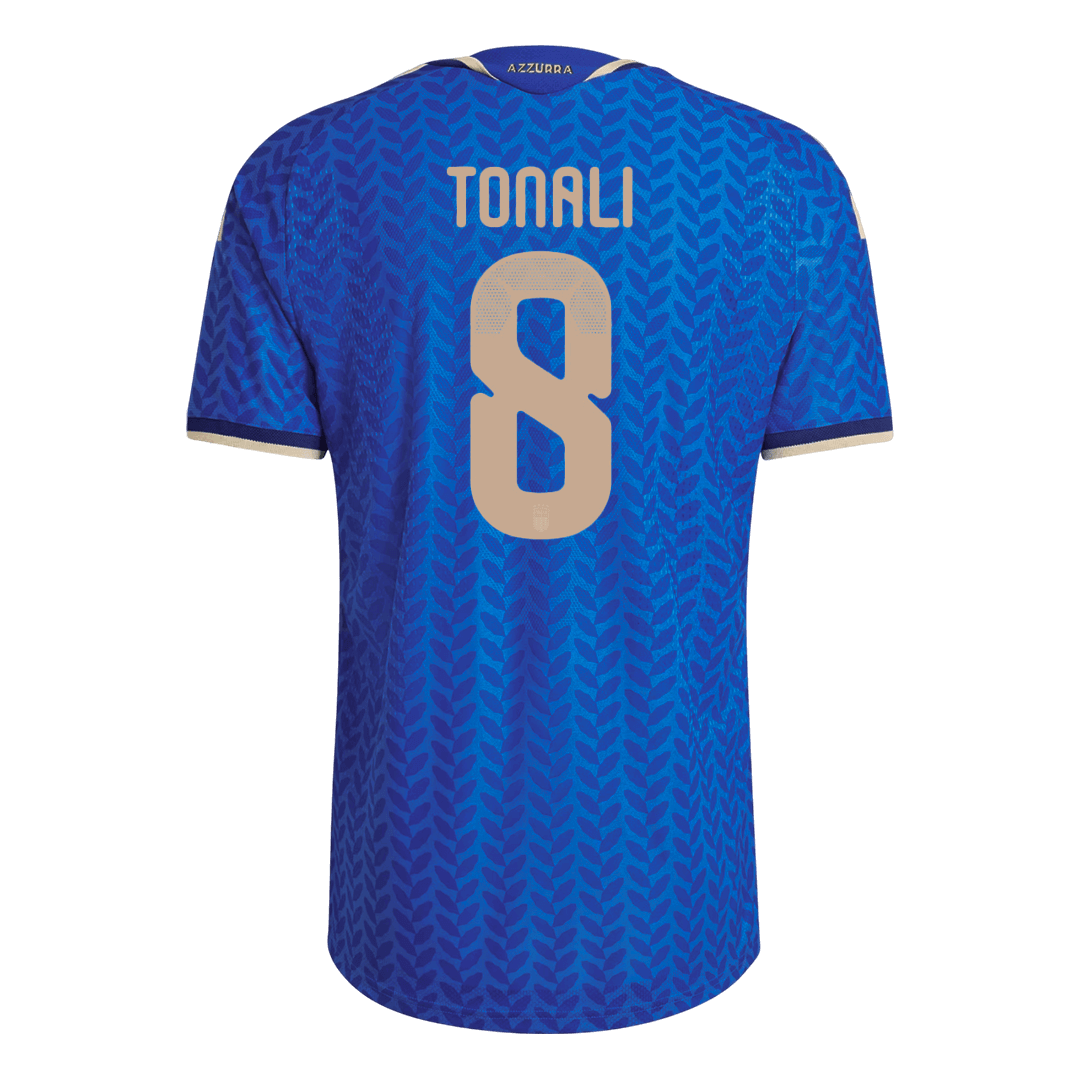 TONALI #8 Olaszország Játékos Verzió Hazai Világbajnoki Mez 2026 Kék