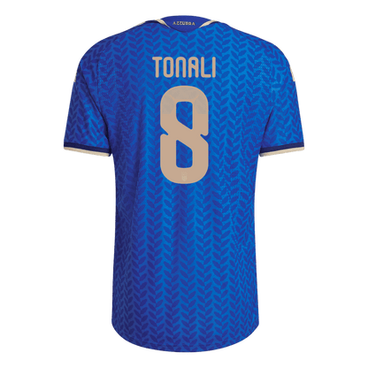 TONALI #8 Olaszország Játékos Verzió Hazai Világbajnoki Mez 2026 Kék