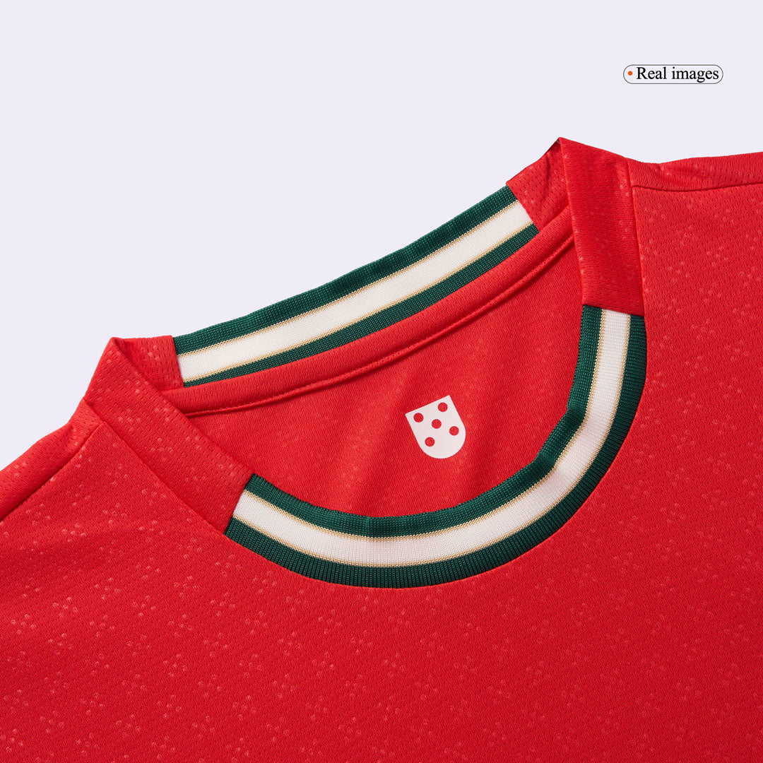 DIOGO J. #21 Portugália Otthoni Futball Mez 2025 Piros
