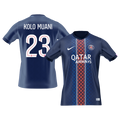 KOLO MUANI #23 PSG
 Otthon Futball Mez 2025/26 Sötétkék