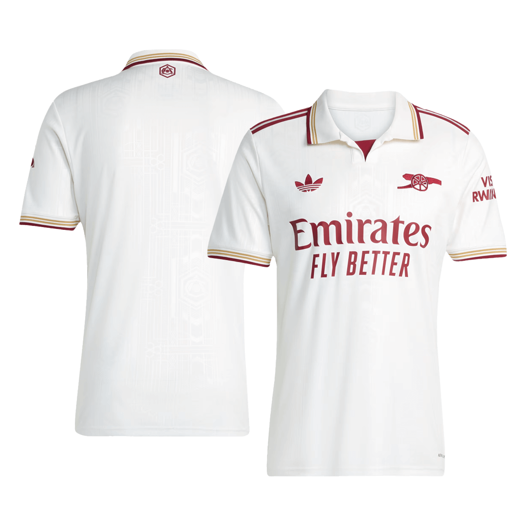 Arsenal Harmadik Mez Szett (Mez+Nadrág) 2025/26 Fehér