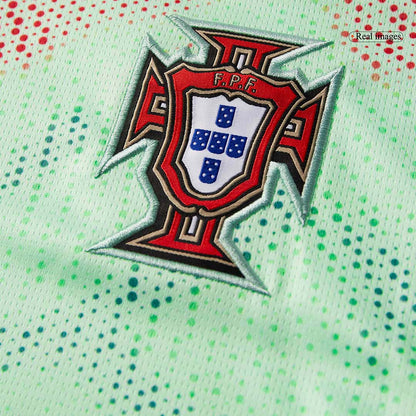 Portugália Idegenbeli Futball Mez 2025 Zöld