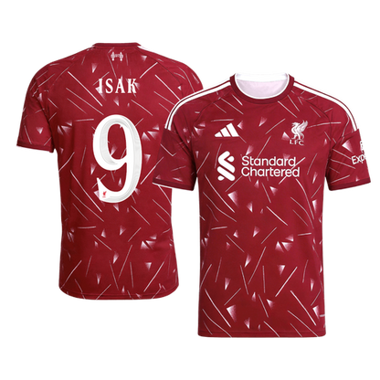 ISAK #9 Liverpool Hazai - UCL Futball 2026/27 Piros
