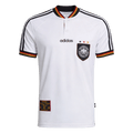 Németország Hazai Retro Futball Mez 1996 Fehér