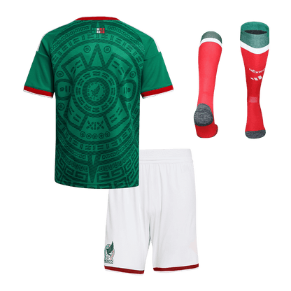 Mexikó Gyerek Hazai Mez Készlet(Mez+Nadrág+Zokni) 2025/26 Zöld
