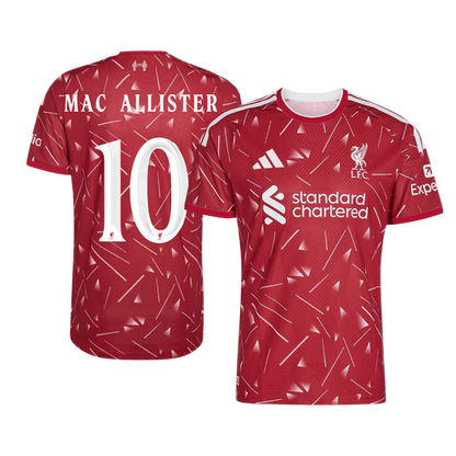 MAC ALLISTER #10 Liverpool Játékos Verzió Hazai Mez 2026/27 Piros - UCL