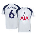 DRAGUSIN #6 Tottenham Hotspur Játékos Otthon Mez 2025/26 Fehér