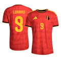 LUKAKU #9 Belgium Játékos Verzió Hazai Mez Világbajnoki 2026 Piros