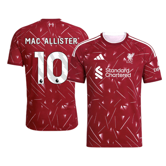 MAC ALLISTER #10 Liverpool Hazai Futball 2026/27 Piros