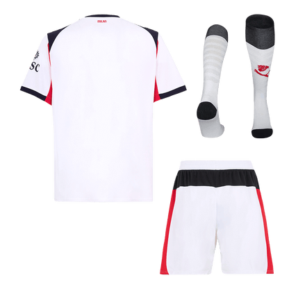 AC Milan Idegenbeli Mez Szett (Mez+Nadrág+Zokni) 2025/26 Fehér