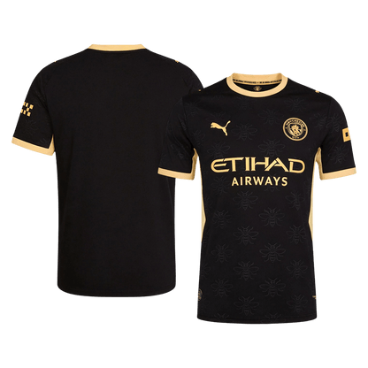 Manchester City Játékos Verzió Idegenbeli Mez 2026/27 Fekete