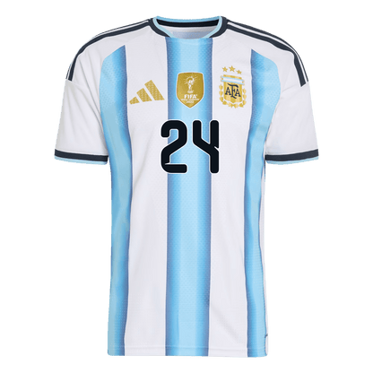E. FERNÁNDEZ #24 Argentína Játékos Verzió Hazai Mez Világbajnoki 2026