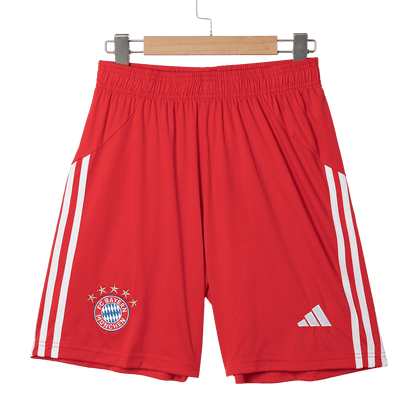 Bayern Munich Otthon Soccer Rövidnadrág 25/26 Piros