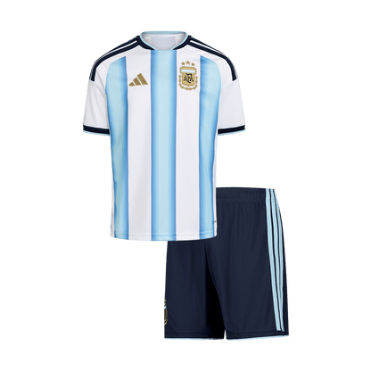Argentina Gyerek Hazai Mez Készlet(Mez+Nadrág) World Cup 2026