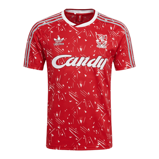 Liverpool Hazai Retro Futball Mez 1989/91 Piros 2025/26