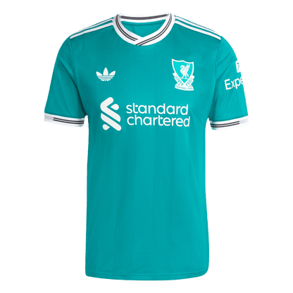 Liverpool Játékos Idegenbeli Harmadik Mez 2025/26 Zöld