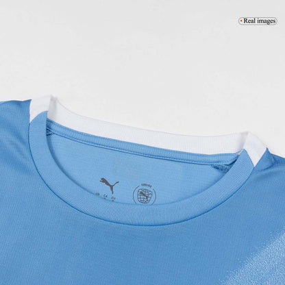 【Szuper jó minőségű】Manchester City Otthon Mez 2025/26 Kék