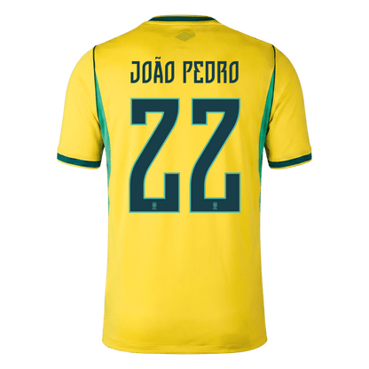 JOÃO PEDRO #22 Brazília Hazai Mez 2026 Sárga
