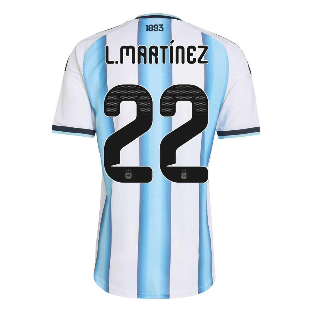 L.MARTÍNEZ #22 Argentína Játékos Verzió Hazai Világbajnoki Mez 2026