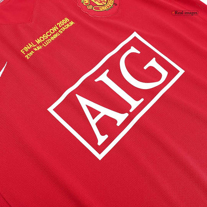 Manchester United Otthon Retro Mez 2007/08