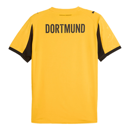 Borussia Dortmund Season Cup Rövid Ujjú Ing 2025/26 Sárga