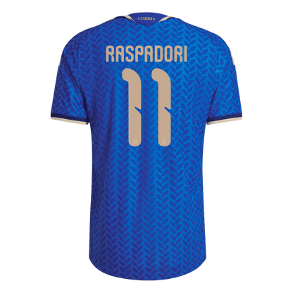 RASPADORI #11 Olaszország Játékos Verzió Hazai Világbajnoki Mez 2026 Kék